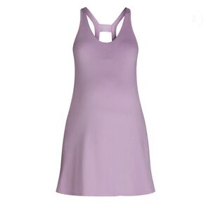 Time and Tru Lilac Active Maternity Dress Size M 8-10 Casual Comfy Stretch